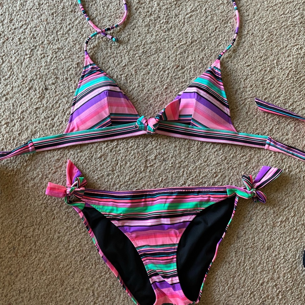 Victoria Secret Striped Bikini